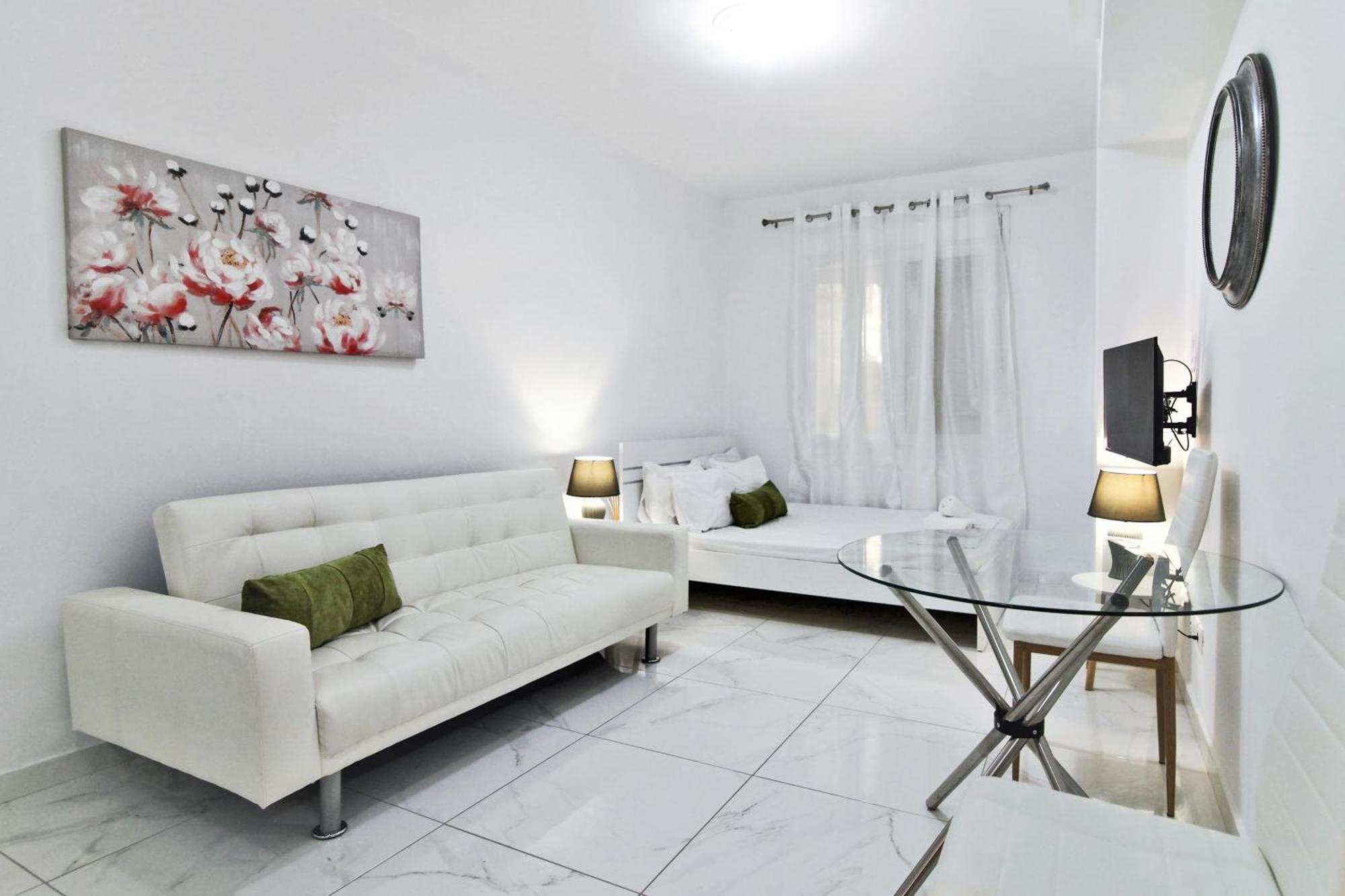 White Apartment/Kolwnaki/100Mbps/Wifi 雅典 外观 照片